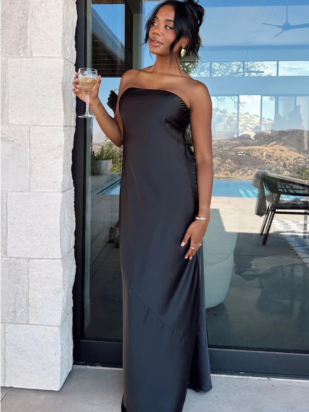 Show Me Your MuMu Taylor Tube Maxi Dress